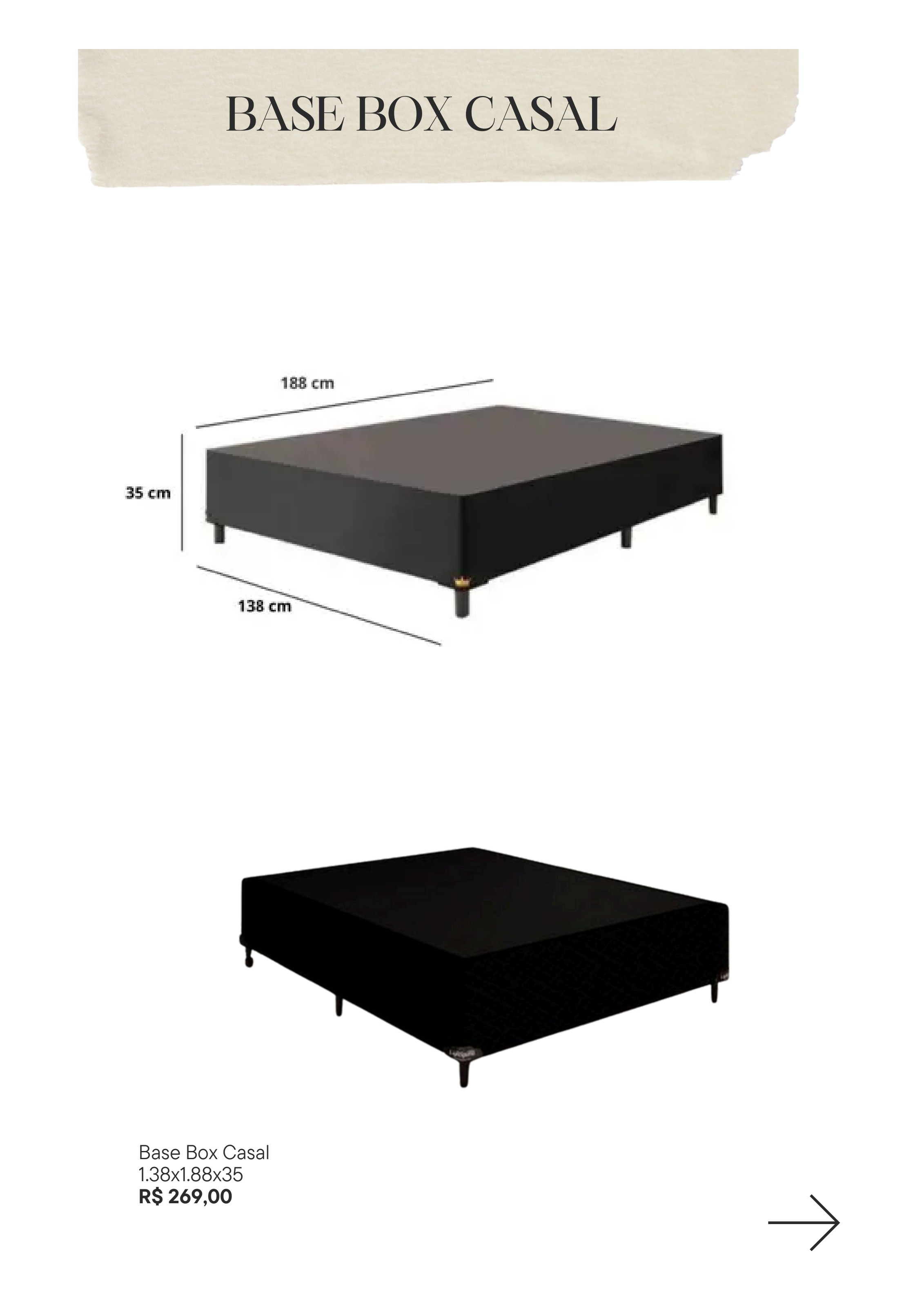 Base Box Casal
